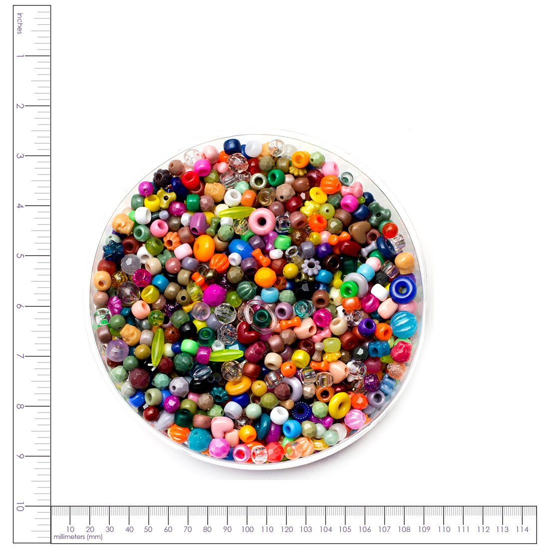 Cousin Fun Packs Assorted Sports Beads - 1 Oz Bag, Multi-Color Football, Basketball, Soccer Shapes - View #10