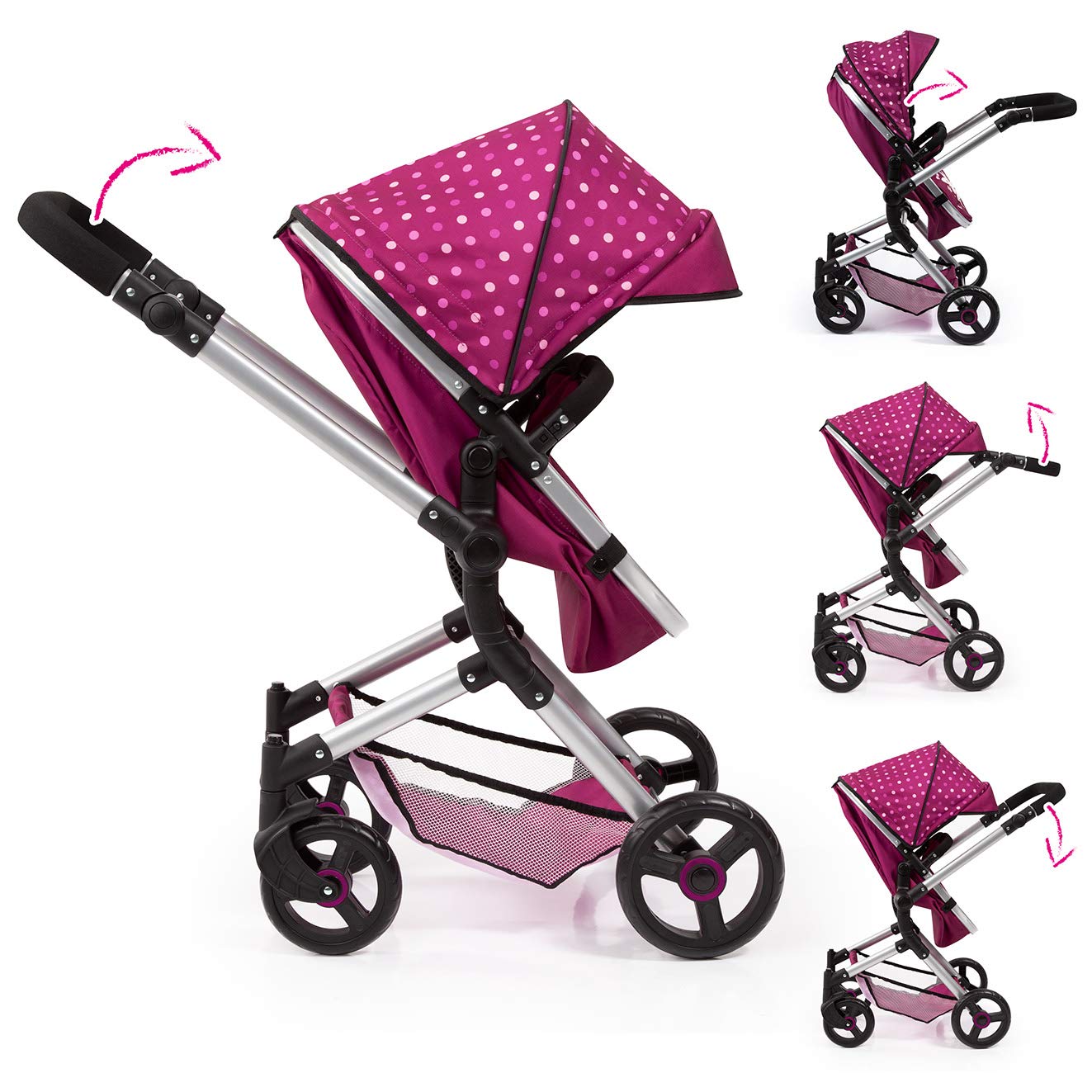 combi dolls pram