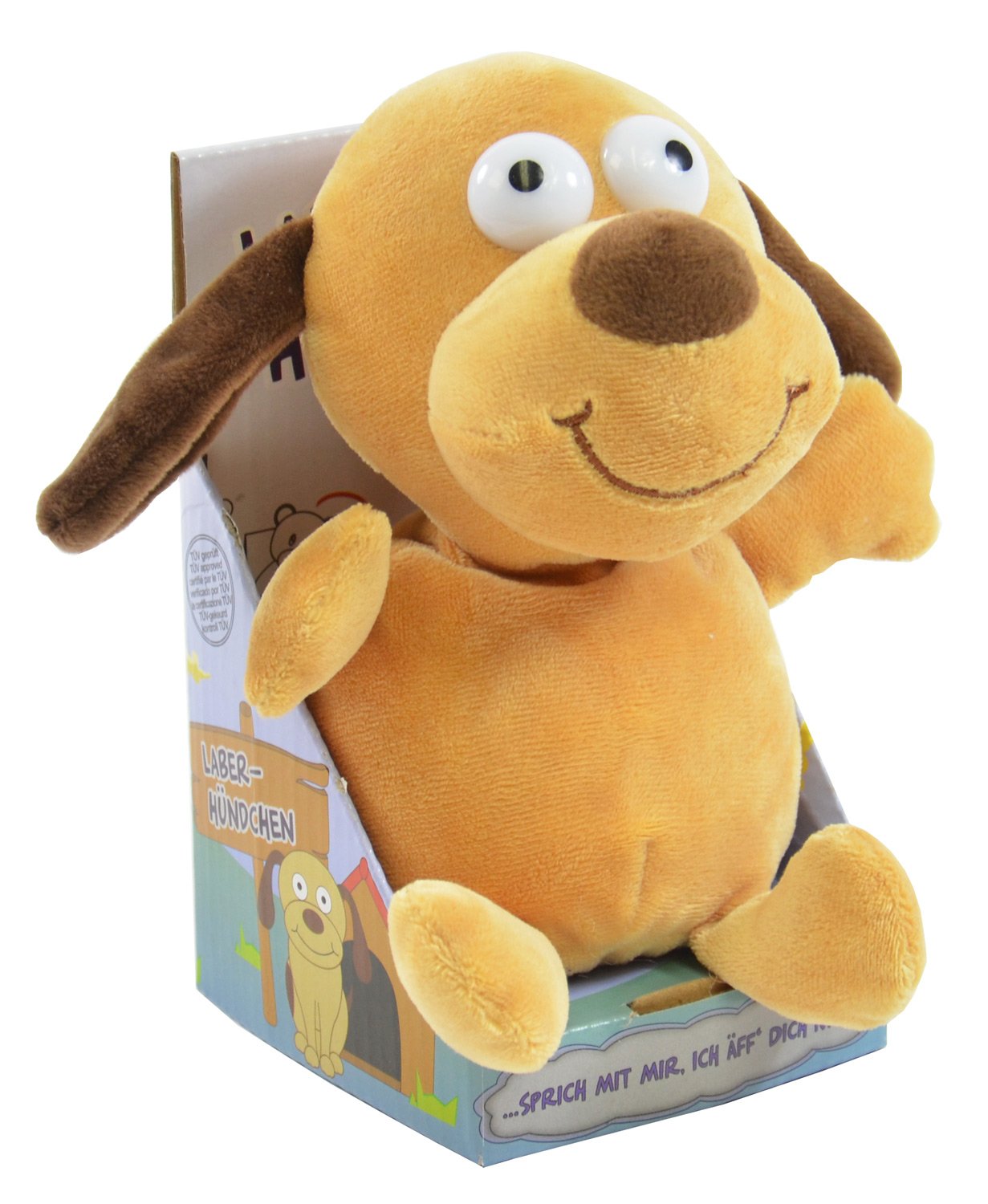 Kögler 75570 Talking Dog Soft Toy – Repeats Everything You Say – TopToy