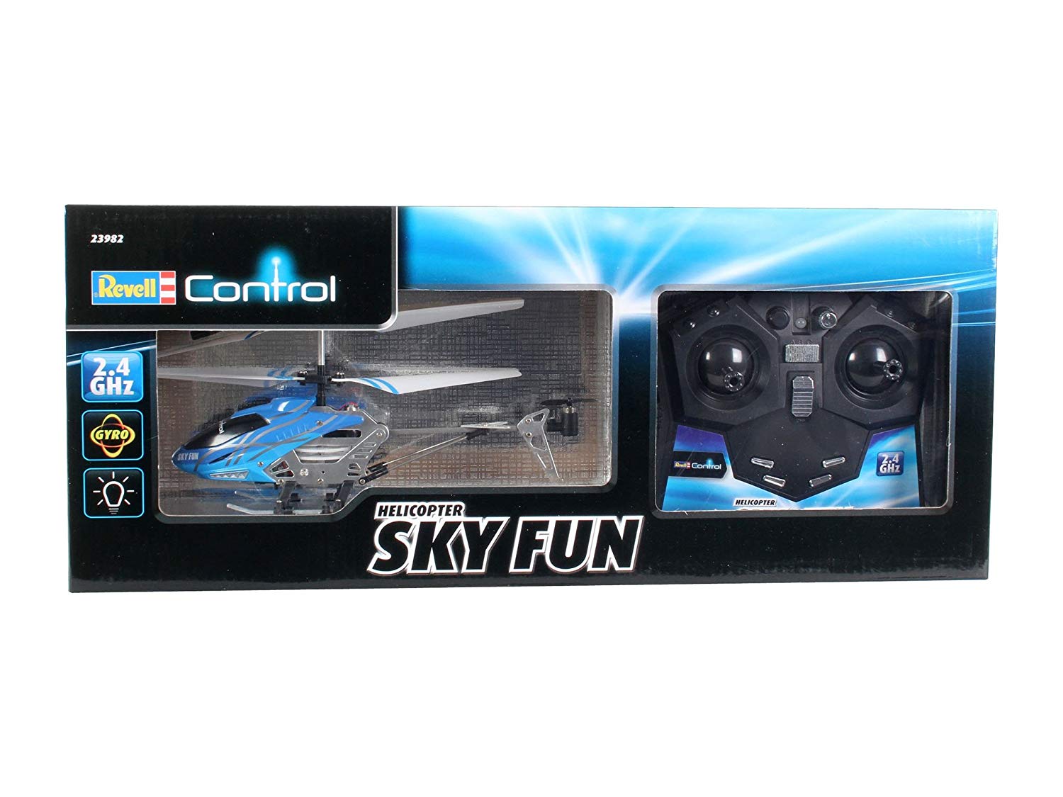Revell Control RC helicopter, remotecontrolled helicopter for beginners, 2.4 GHz remote control