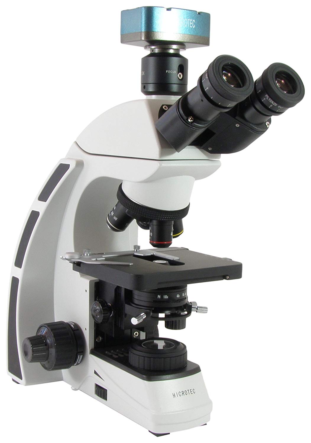 TEC Microscopes PM-5T Polarising Trinocular Microscope with Strain Free ...
