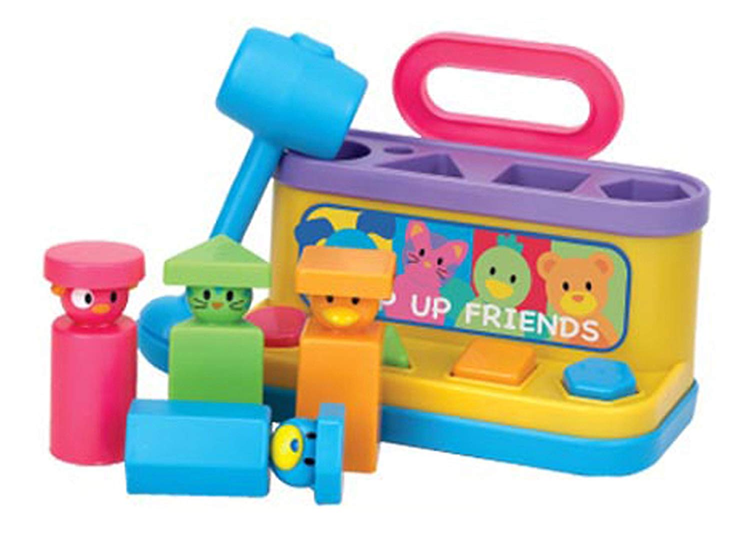 Fun Time Pop-Up Friends – Hammer-Spiel Mit Formsortierer Für Kinder Ab 18 Monaten
