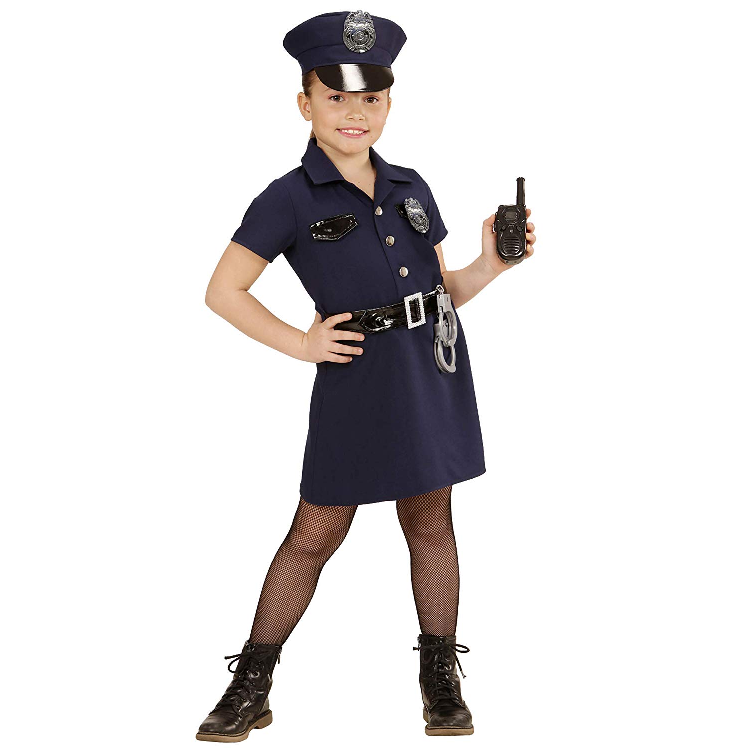 Police Patrol Girl - Children Fancy Dress Costume - Medium - Age 8-10 -140cm - Image 3
