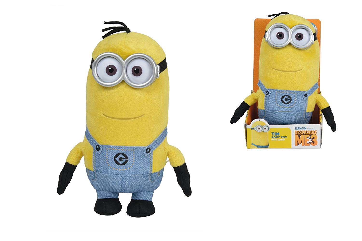 Despicable Me 3 Tim With Sound Soft Toy (Medium) – TopToy