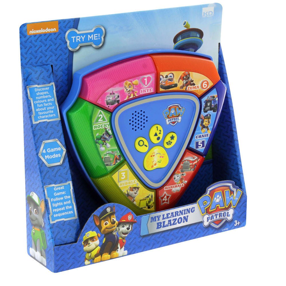 KD Toys Paw Patrol Learning Blazon Toy TopToy