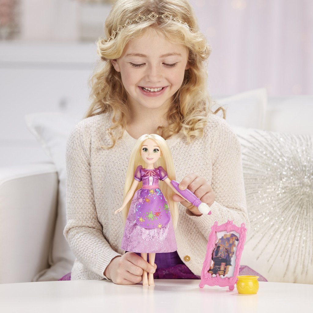 Disney Princess B9148ES00 Water Reveal Canvas Rapunzel's Doll - Image 3