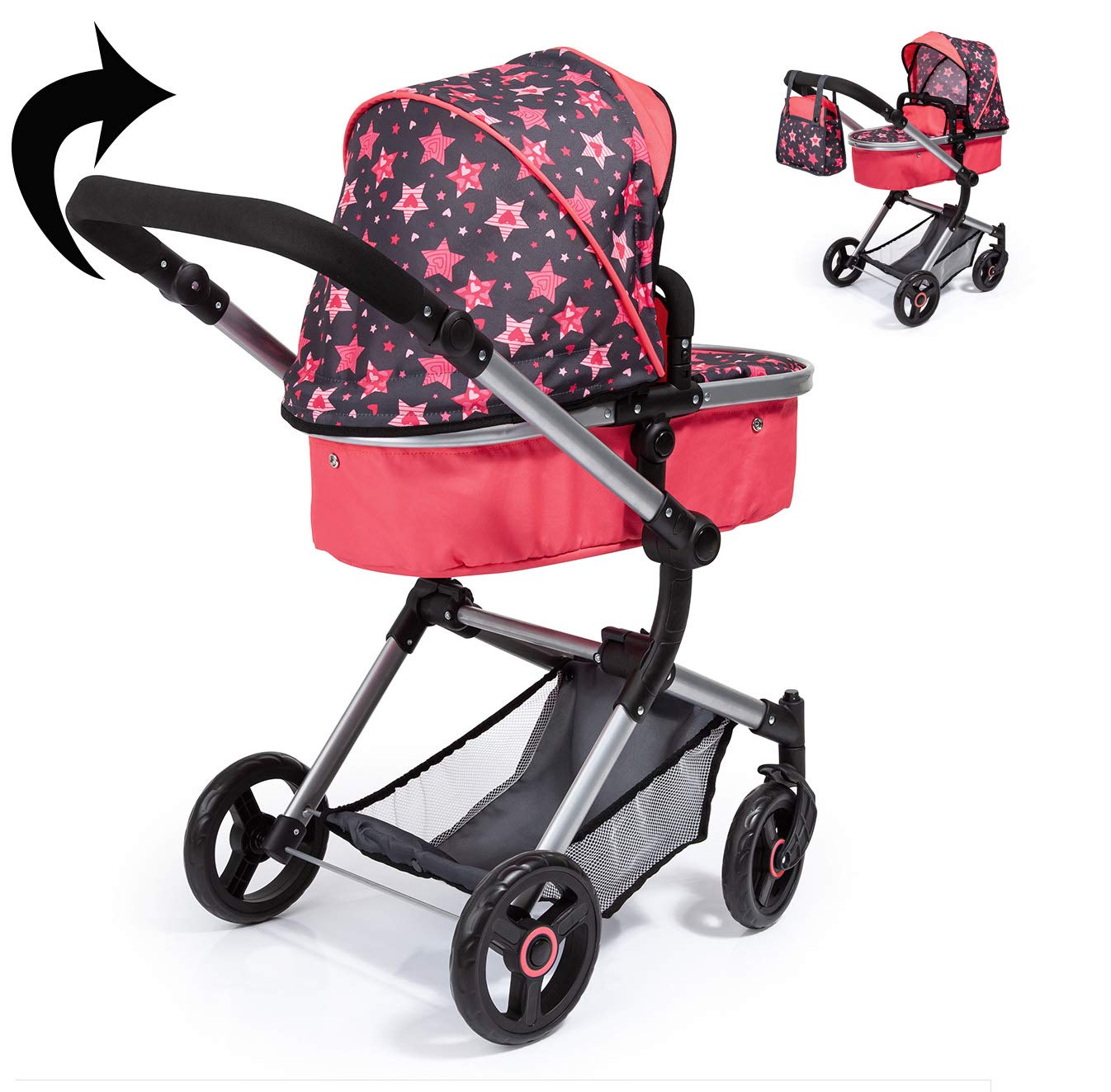 combi dolls pram