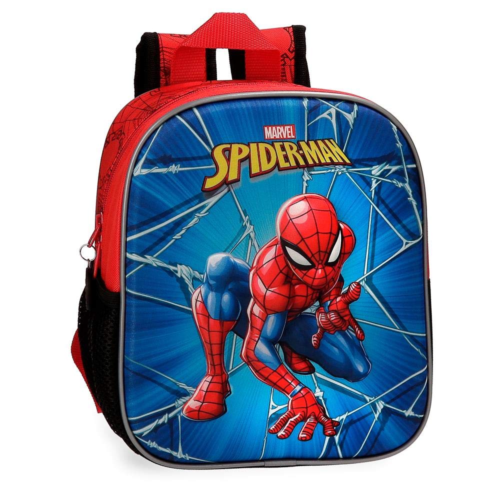 Marvel Spiderman Black Childrens Backpack 25 Centimeters 525