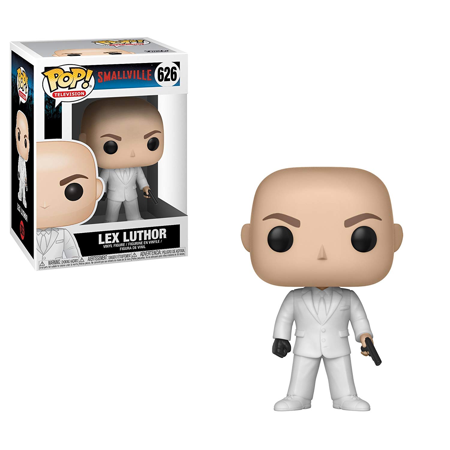 Funko 30190 POP Vinyl: Smallville: Lex Luthor Other License Toy, Multi ...