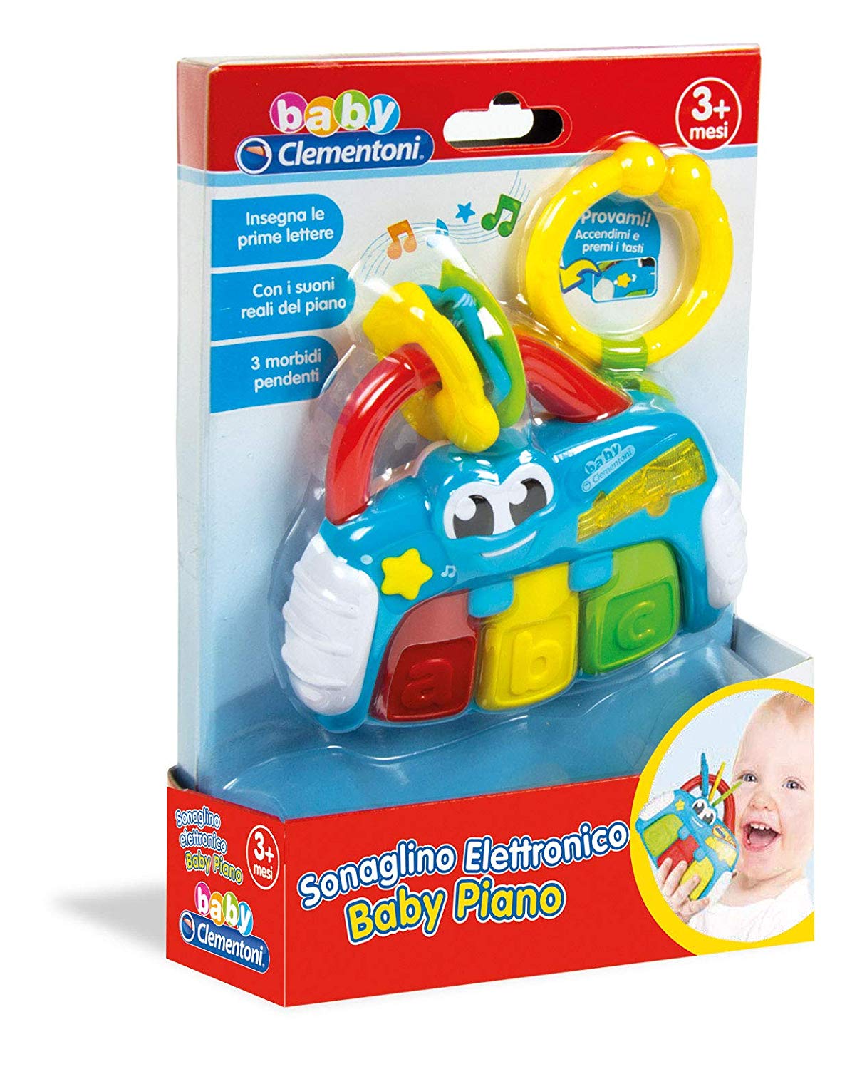 Clementoni 17221 Electronic Rattle Baby Pianola Toy – TopToy