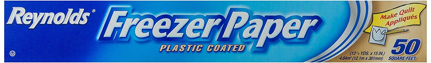 Reynolds Plastic Coated Freezer Paper White Paper 50 Sq Ft Crafts Templates