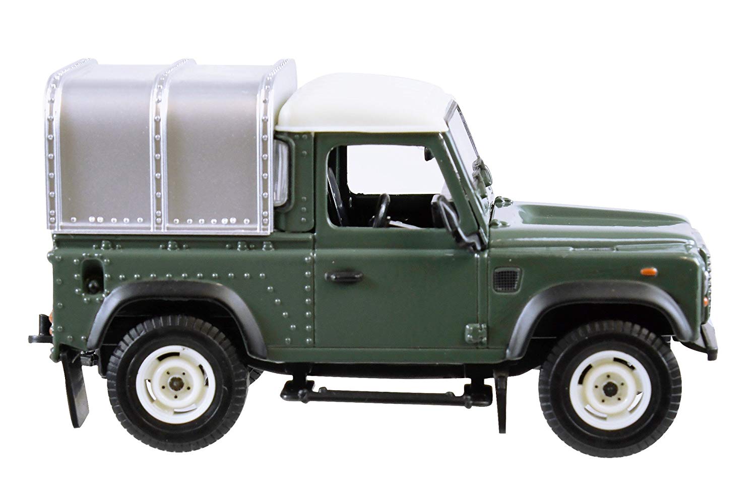 Britains 1:32 Green Land Rover Defender 90 with Canopy, Collectable Toy Car for Farm Set, Car Toys Compatible with 1:32 Scale Farm Animals and Toys, Suitable for Collectors & Children from 3 Years - Image 2