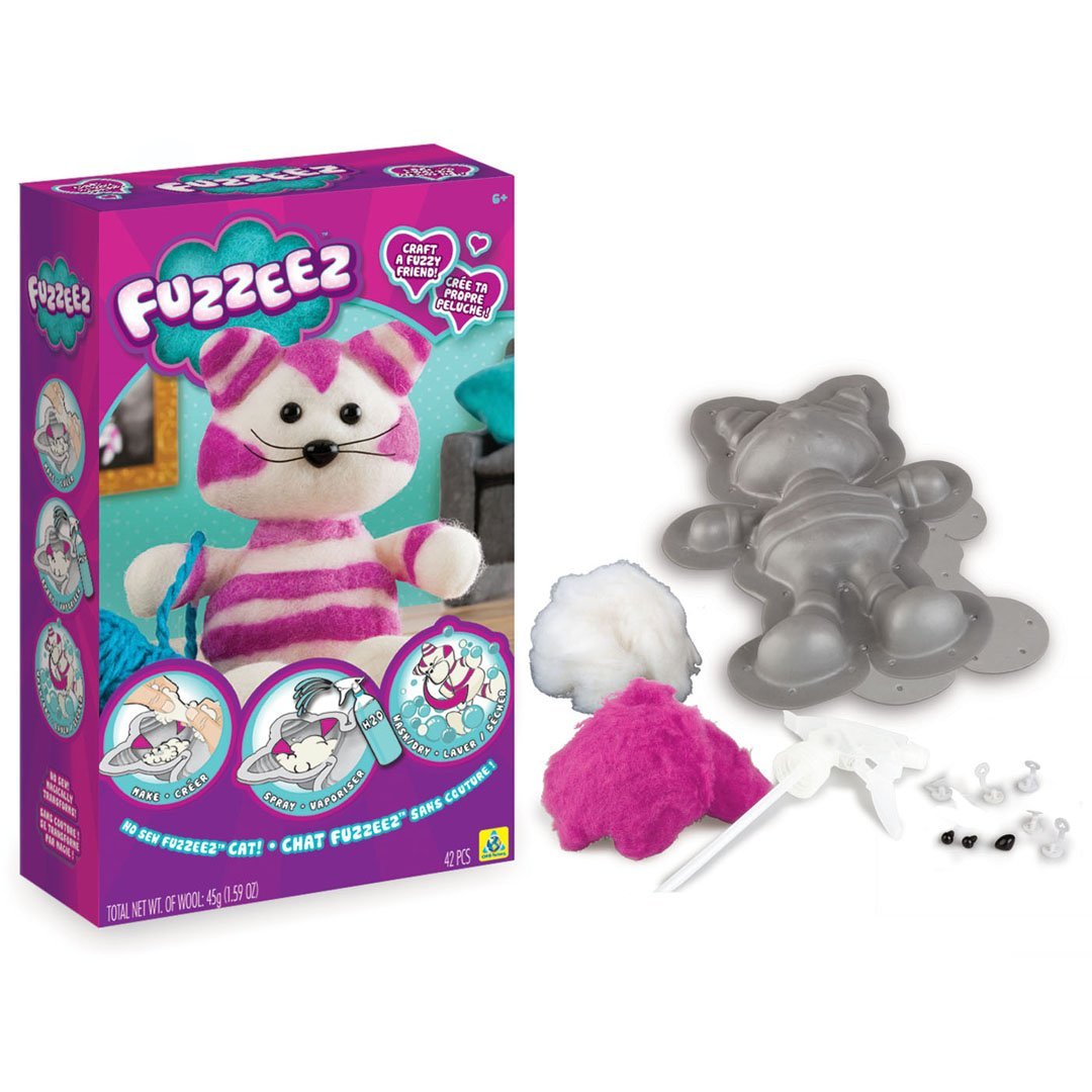 Orb Factory 74586, Art, Craft Kit, Make your own Plush, MultiColour