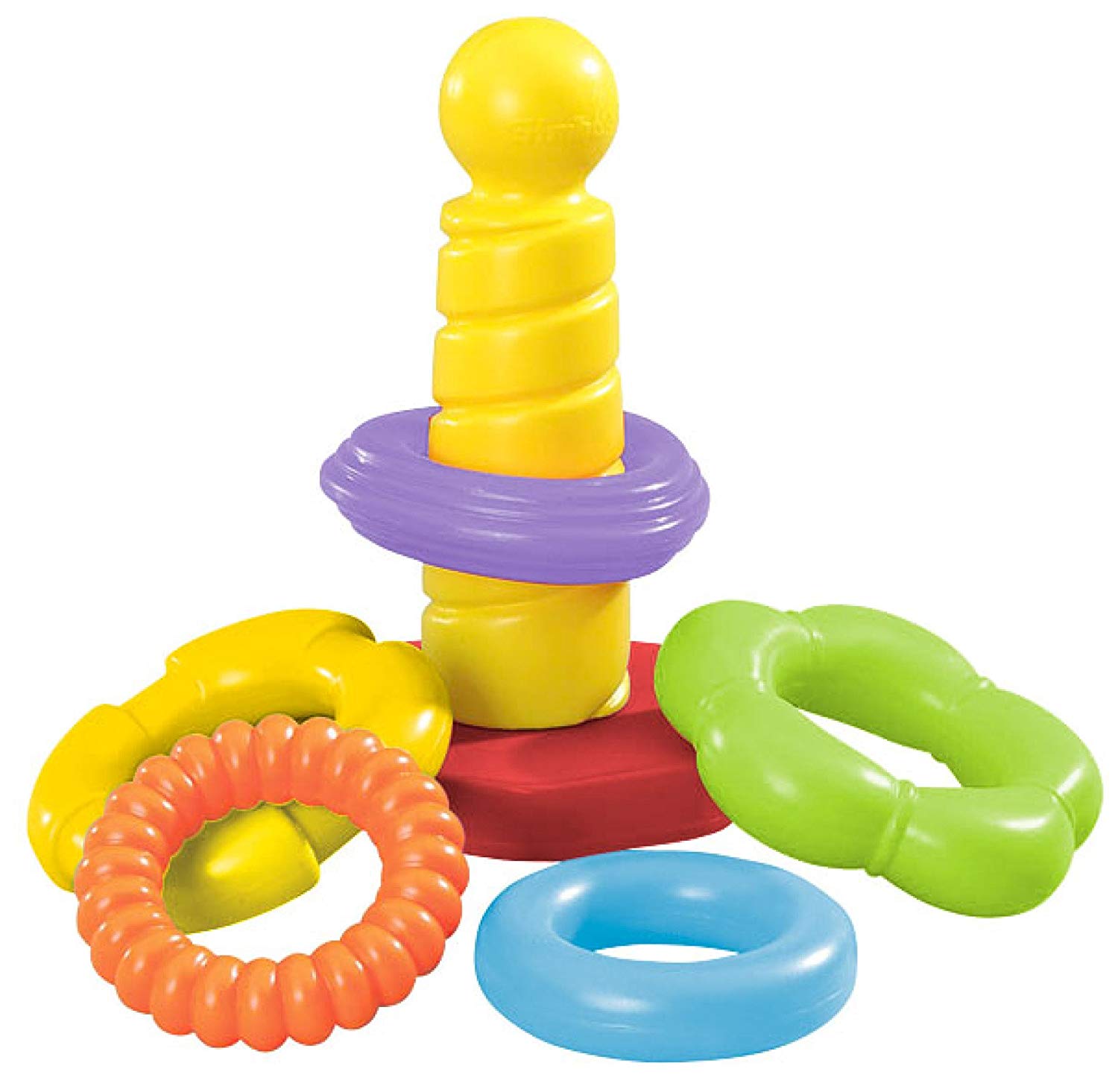 Simba 104018158 “ABCW Stacking Ring Pyramid TopToy