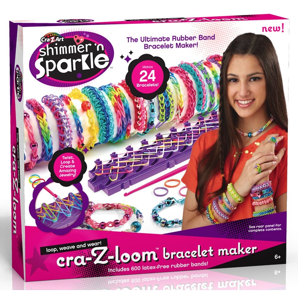 Cra-Z-Art Cra-Z-Loom Bracelet Maker Kit