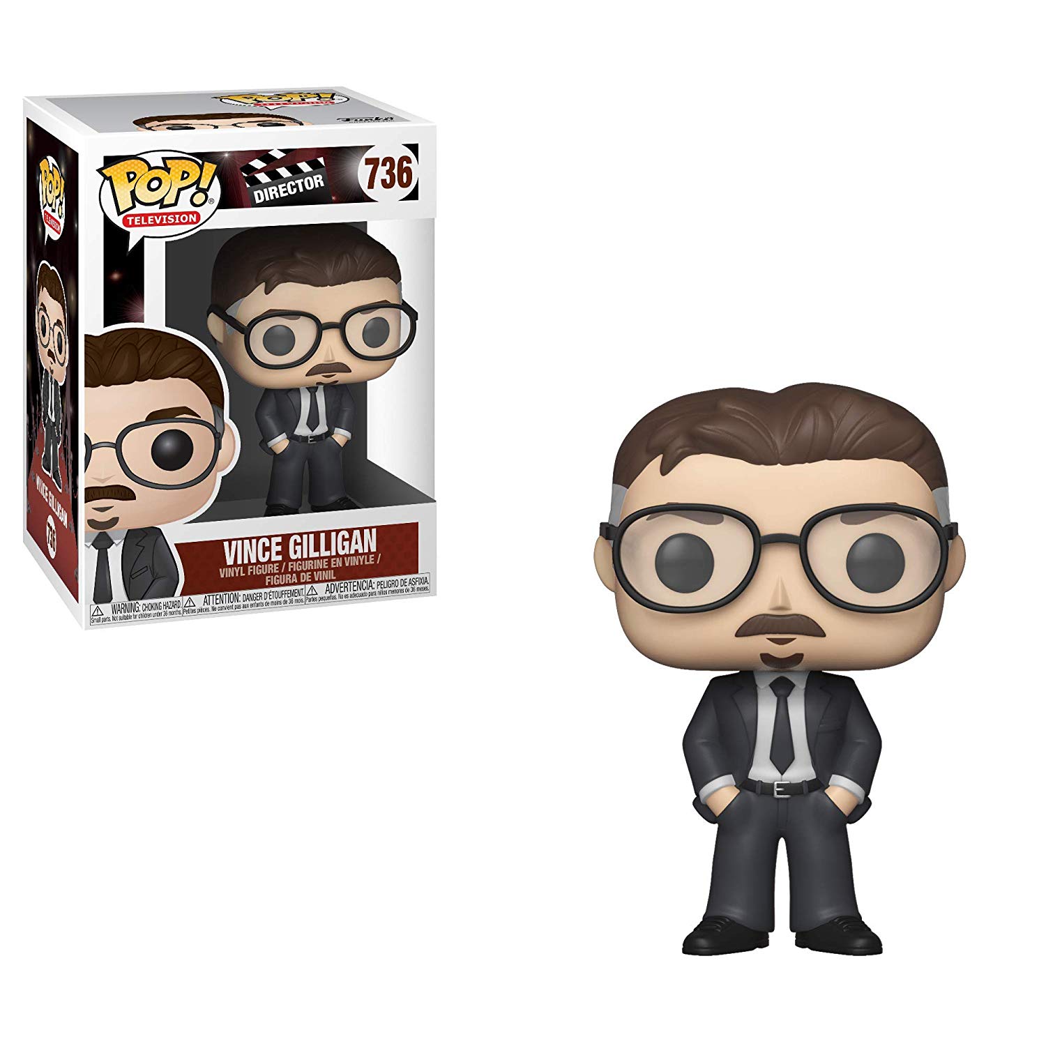 Funko 34960 POP Vinyl: Directors: Vince Gilligan Other License, Multi - Image 2