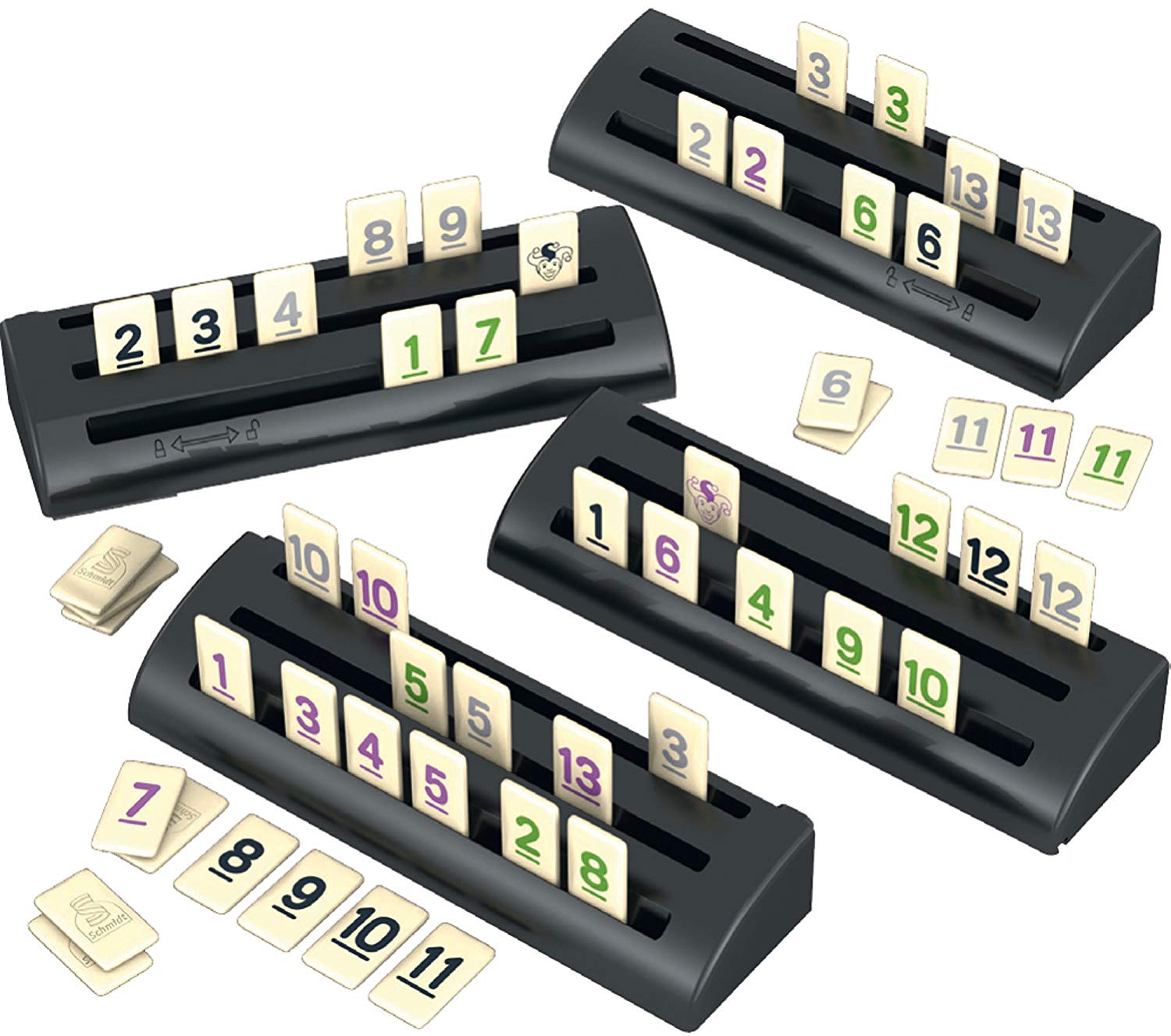 Schmidt Spiele Colección Classic Line – Incluye Kniffel, MyRummy Y El Hombre No Te Molesta, 2 A 8 Jugadores, A Partir De 6 Años, Calidad Premium