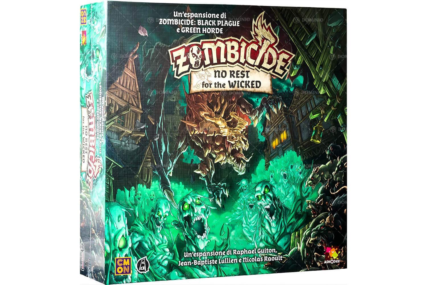 Asmodee – Zombicide Green Horde: No Rest for the Wicked, Expansion ...