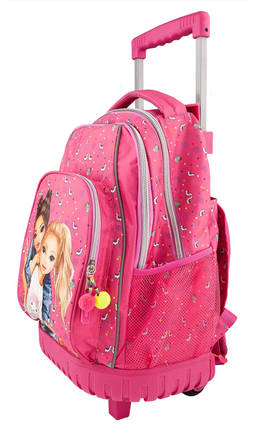 Depesche 10360 School Rucksack Trolley Top Model Pink