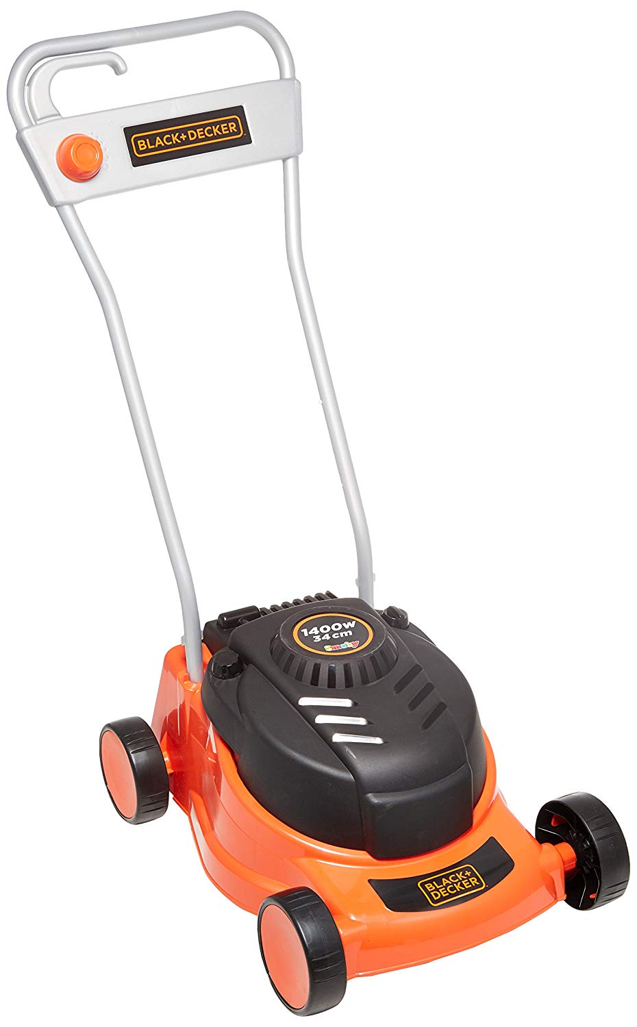 Tagliaerba Giocattolo Smoby Black+Decker - Per Bambini, Maniglia Regolabile 56cm, Gioco Simulativo - Foto 8