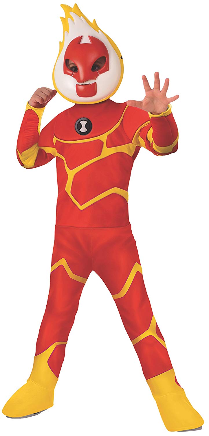 Rubie’s Official Ben 10, Heatblast Costume, Child Medium Age 5-7 ...