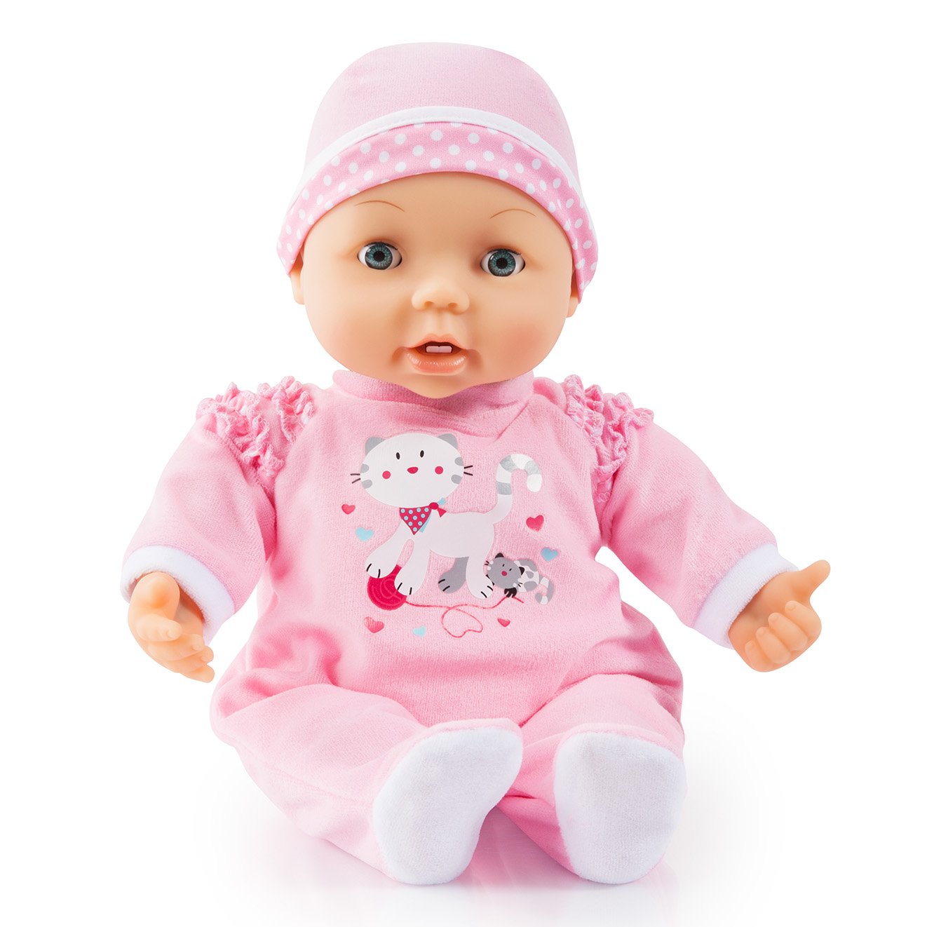 Bayer Design 93842AF Magic Teeth Baby, interactive doll, talking doll ...