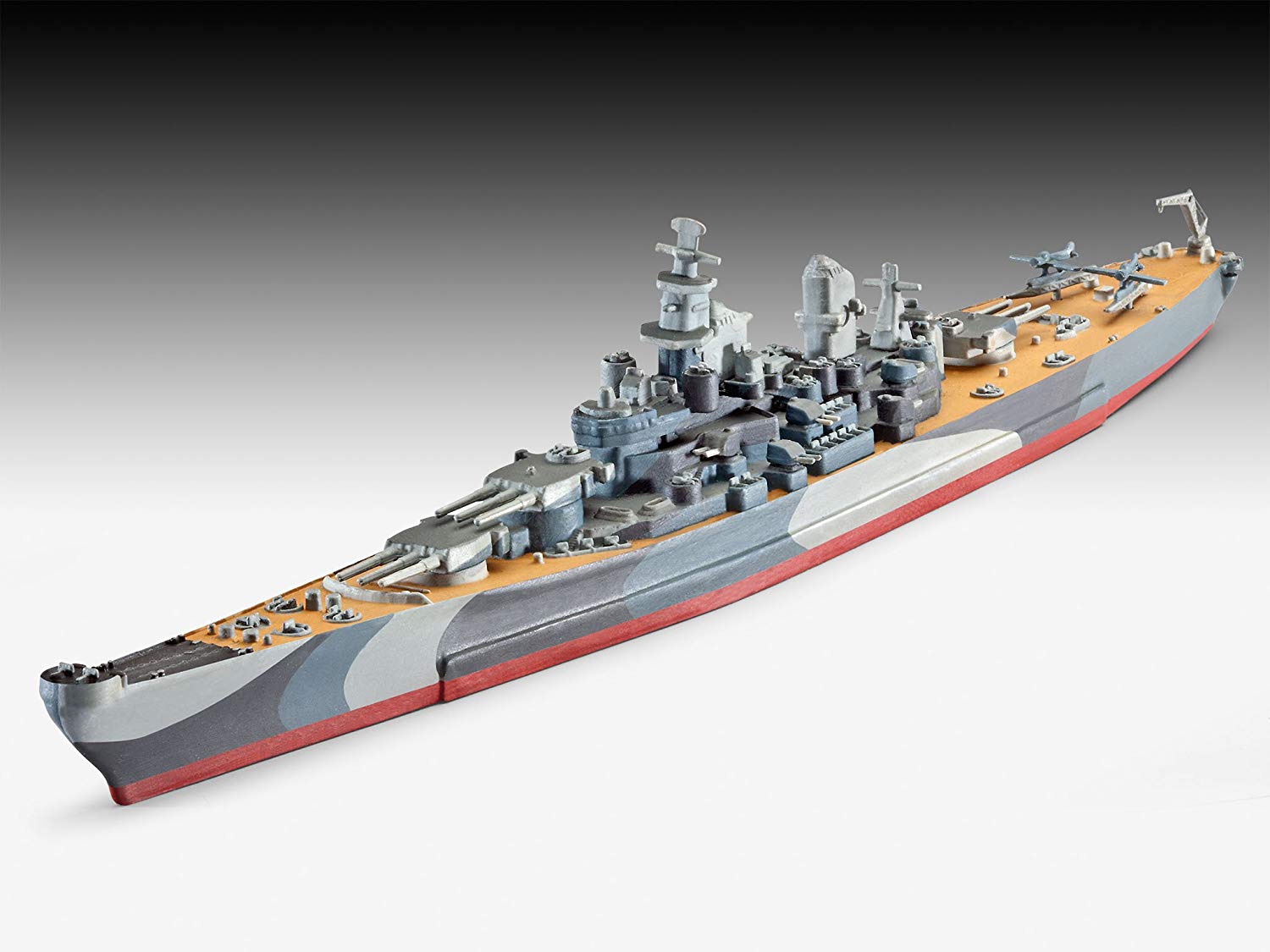Revell Battleship Uss Missouri Wwii Ship Plastic Model Kit Toptoy