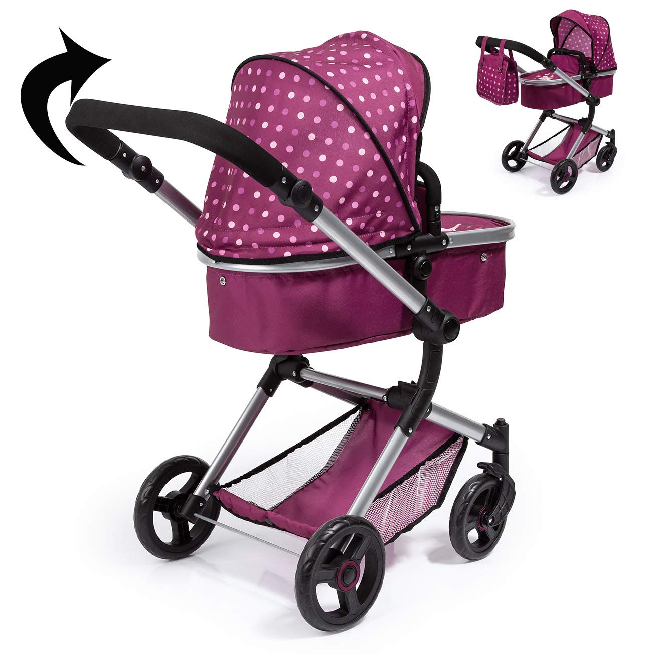 combi dolls pram