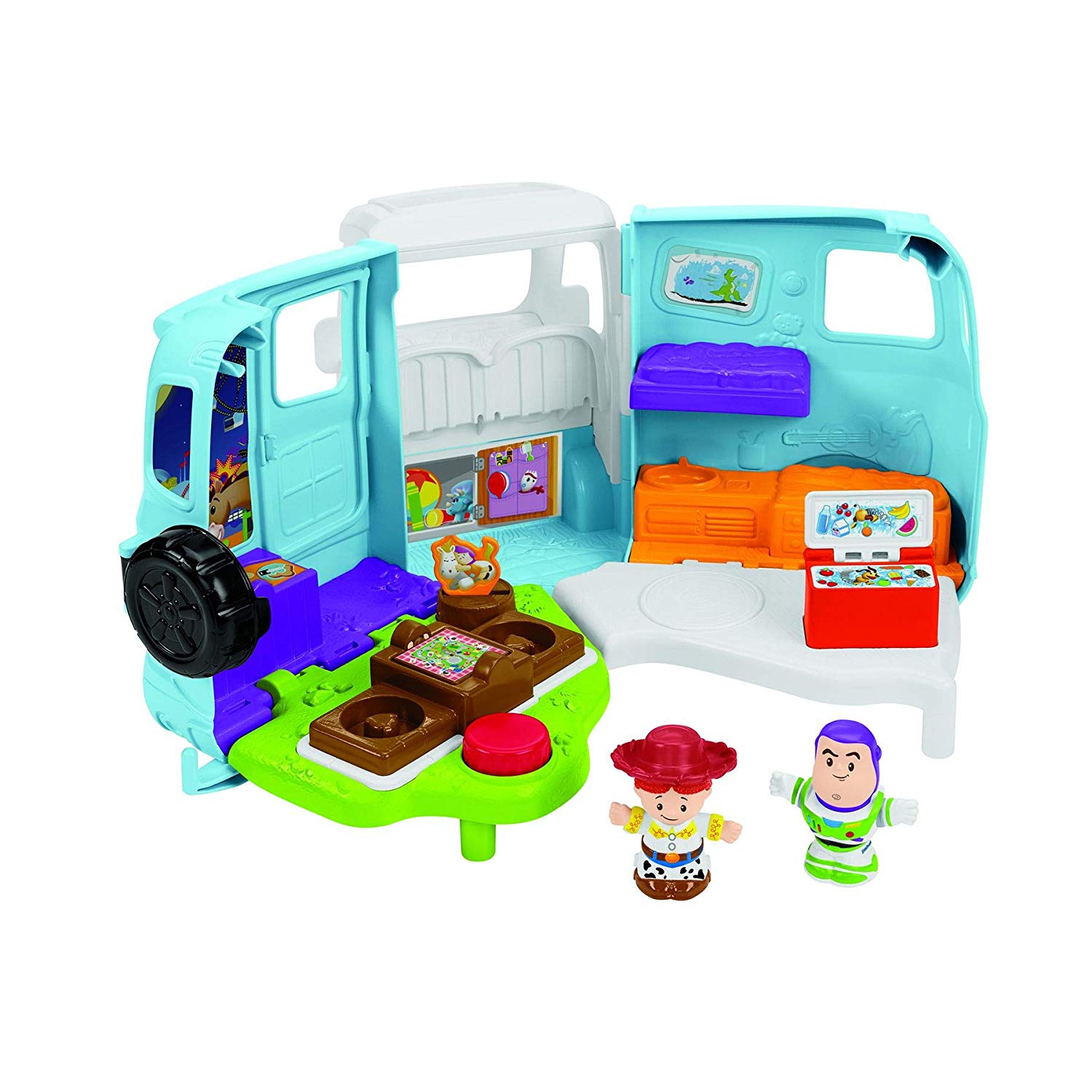 Fisher-Price Little People Disney Toy Story 4 Jessie’s Campground ...