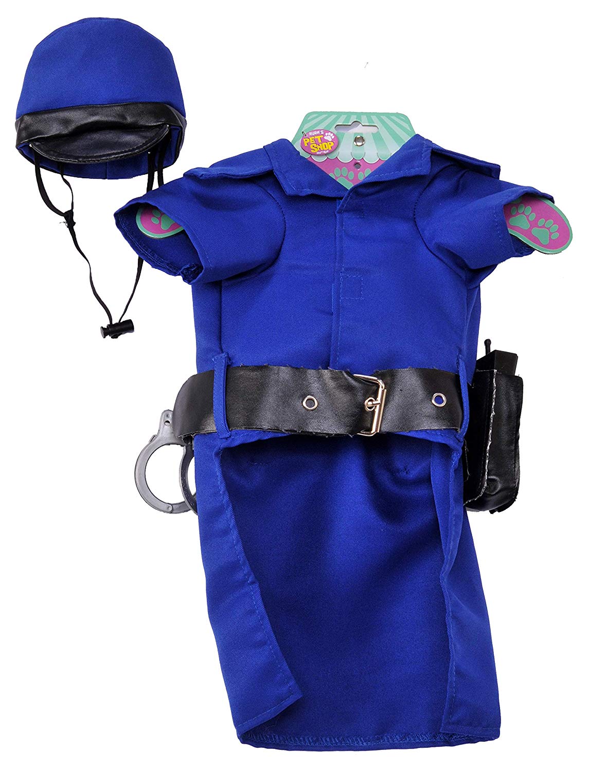 Rubie’s 885945X Official Pet Dog Police Costume, Blue, XLarge TopToy