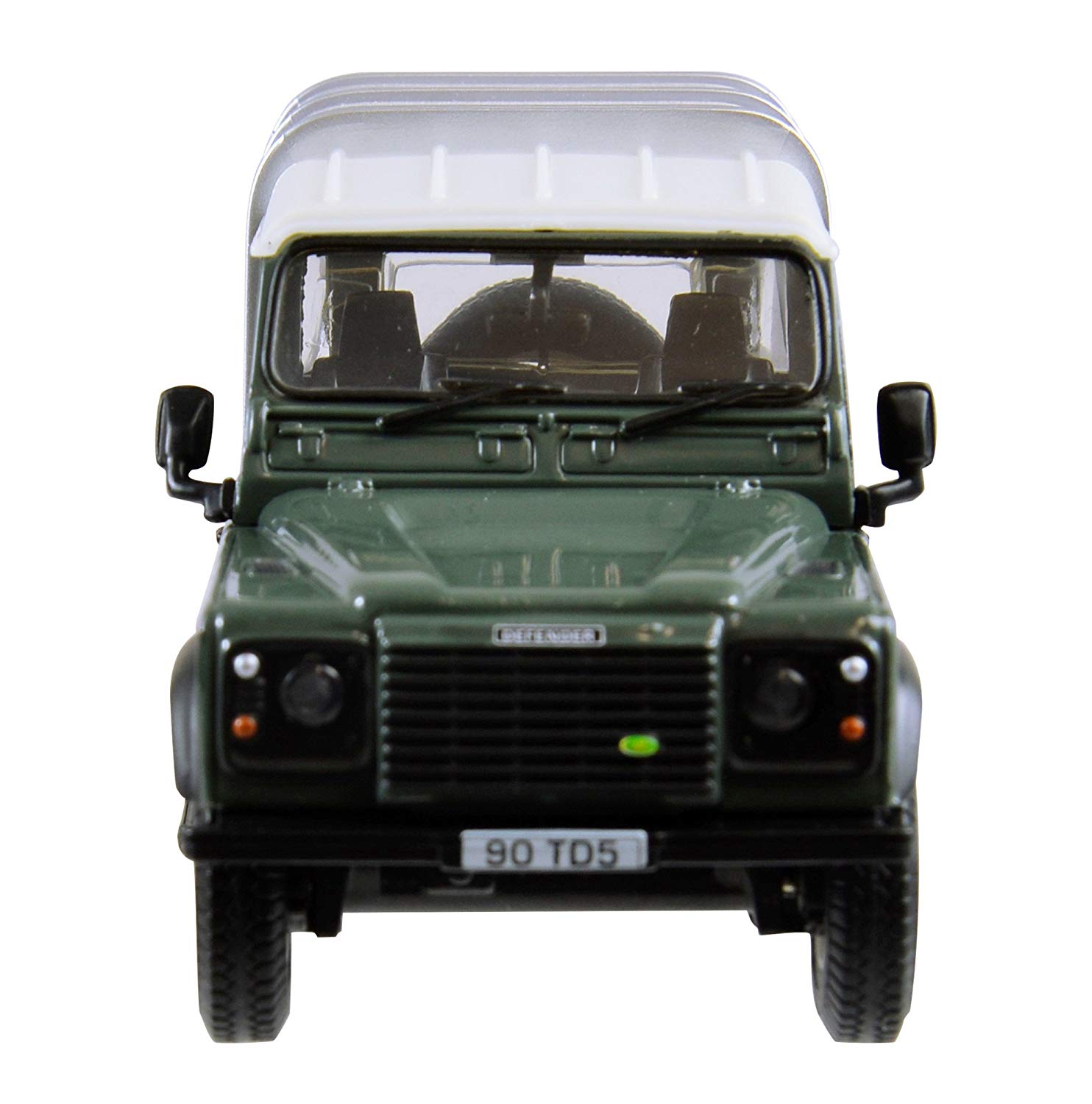 Britains 1:32 Green Land Rover Defender 90 with Canopy, Collectable Toy Car for Farm Set, Car Toys Compatible with 1:32 Scale Farm Animals and Toys, Suitable for Collectors & Children from 3 Years - Image 4