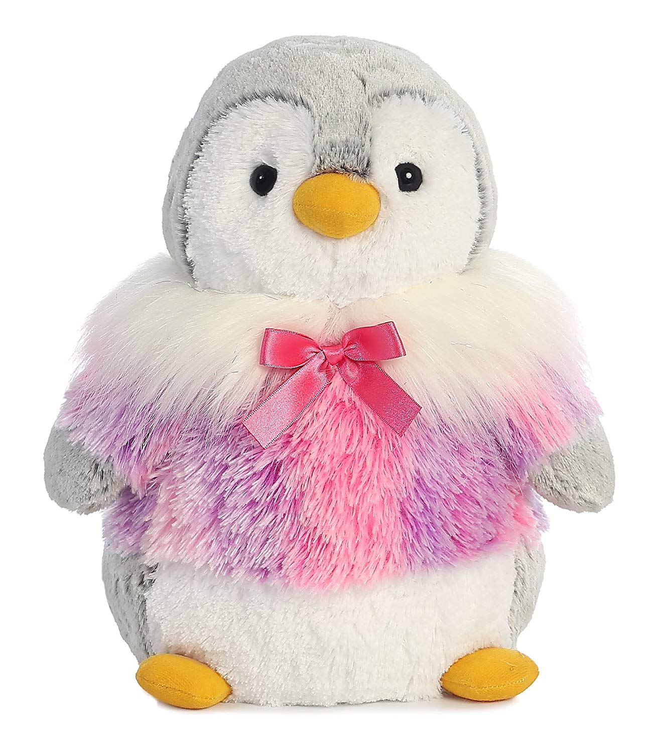 Aurora World 73952 16-Inch Pompom Penguin Panache Pink Plush Toy – TopToy