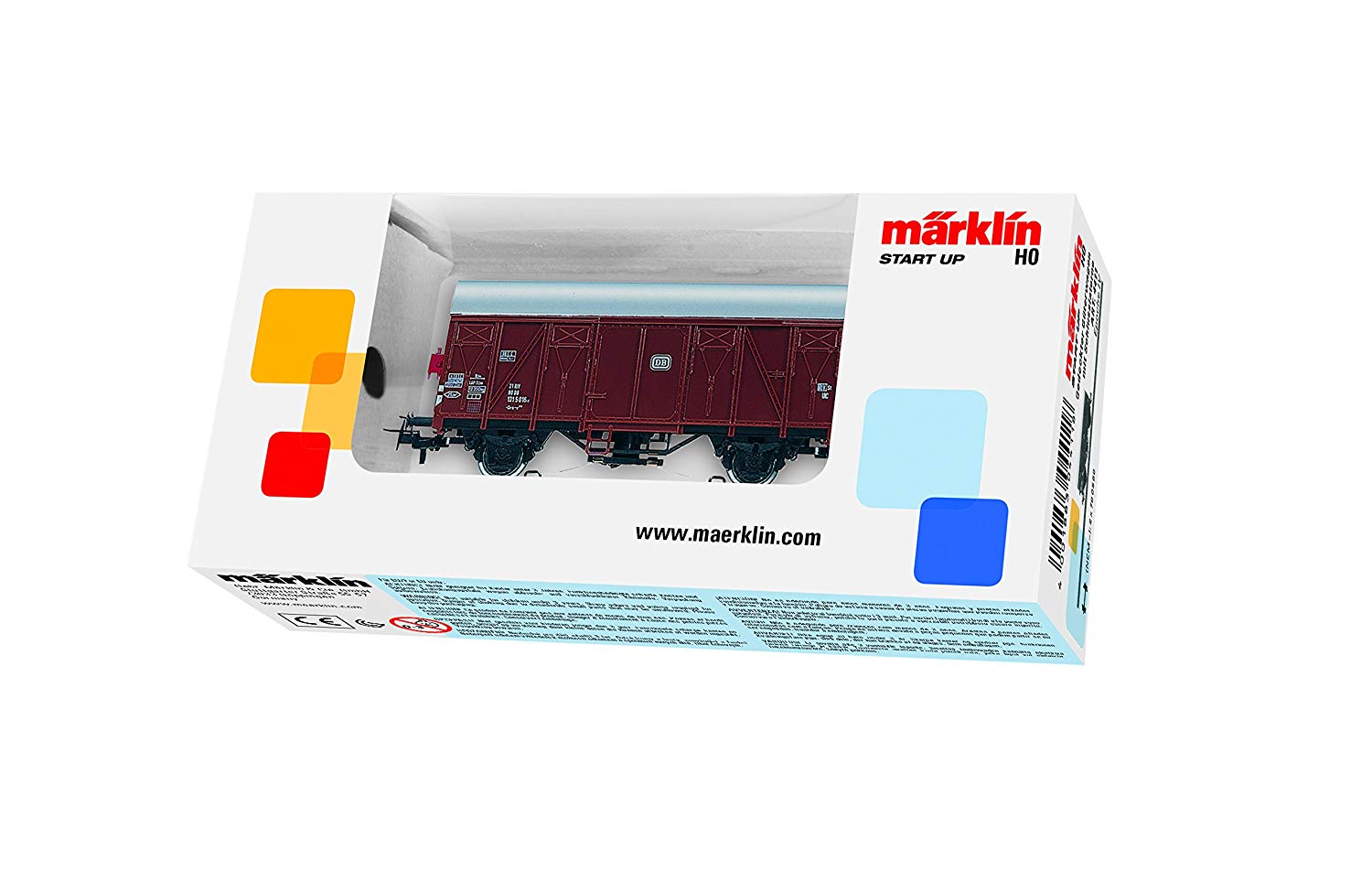 M&auml;rklin start up Boxcar with Lighted Marker Lantern