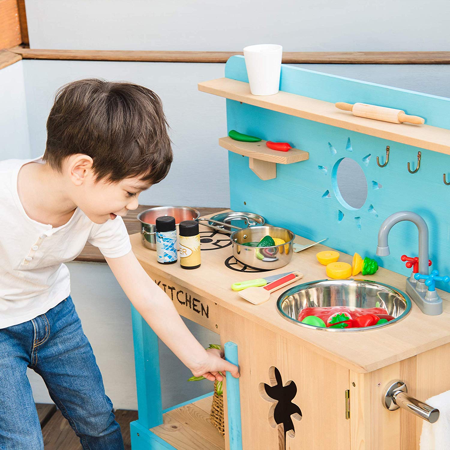 little chef mud kitchen