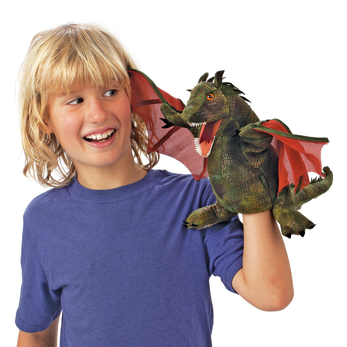 Folkmanis Winged Dragon Puppet – TopToy