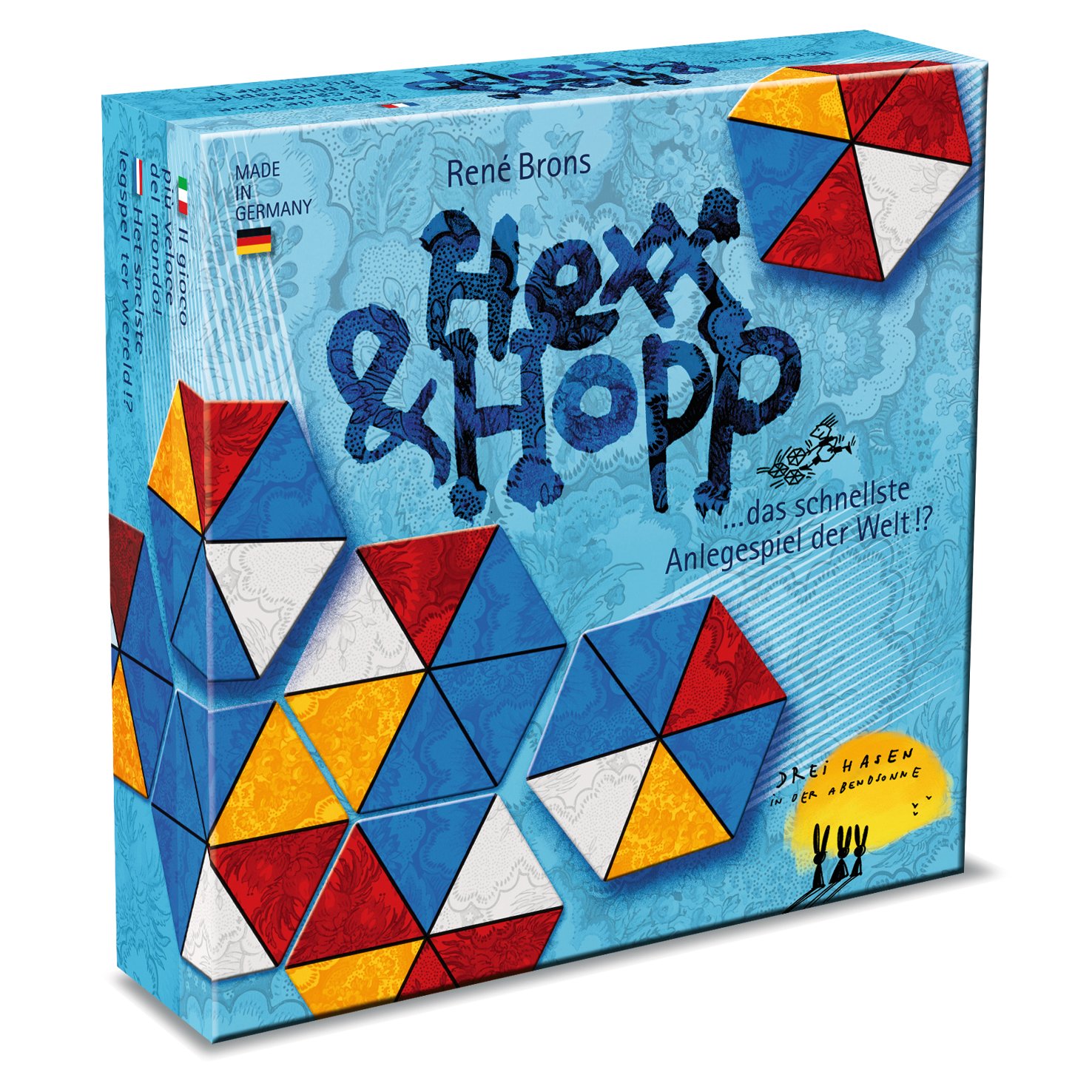 Drei Hasen In Der Abendsonne 0015 Hexx & HopFastPaced Cards Landing