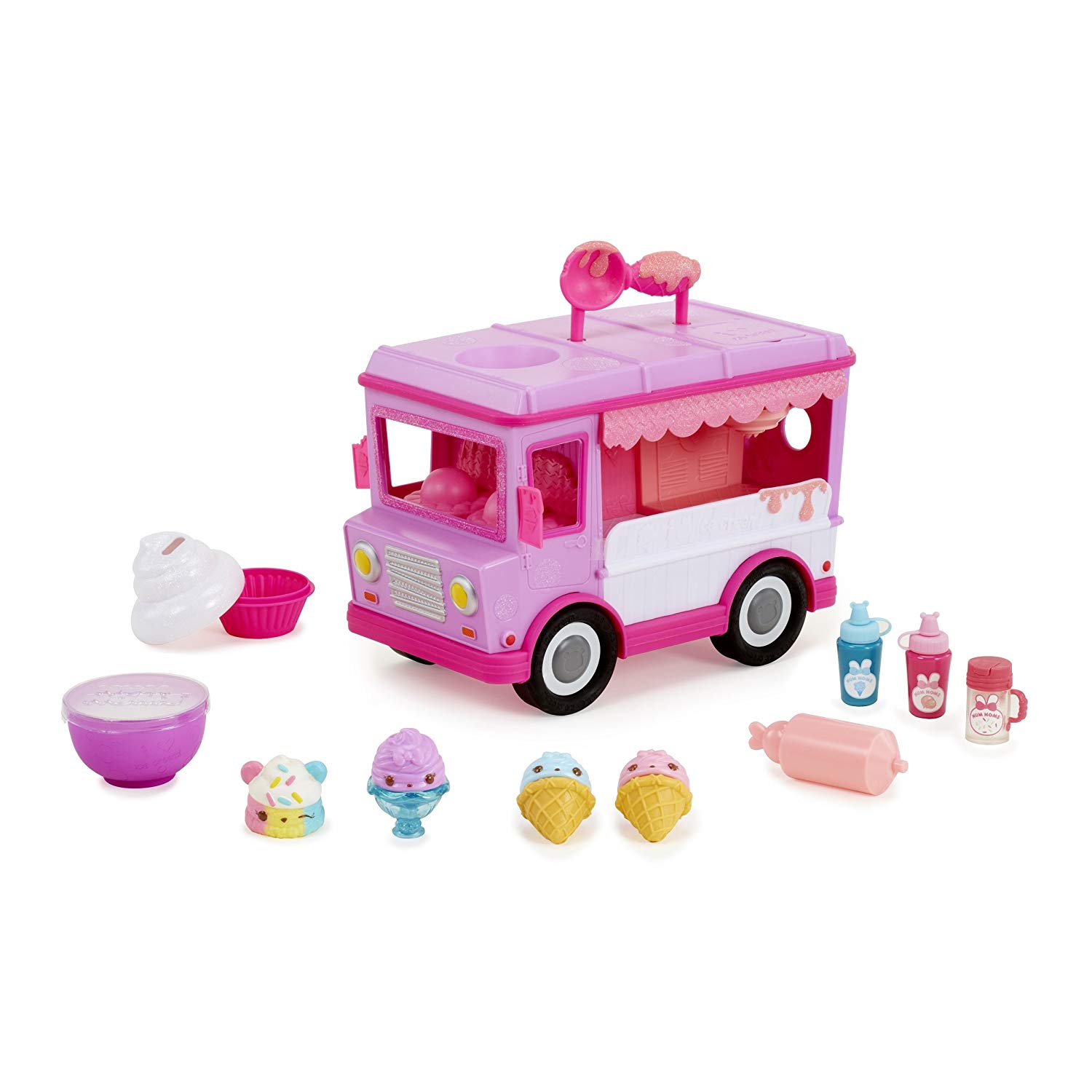 Num Noms Glitter Lip Gloss Truck Playset TopToy