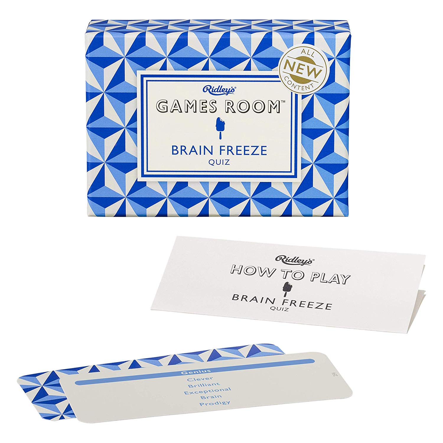 Ridley's Games GAM104 Brain Freeze Quiz V2, Blue - Image 2