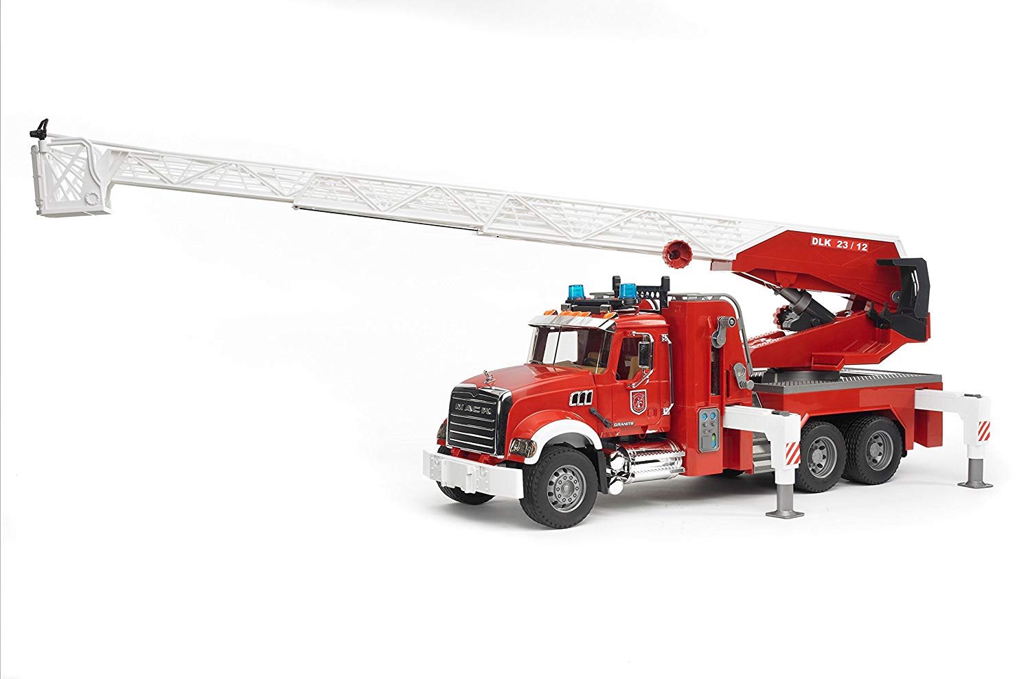 bruder fire truck with water pump instructions