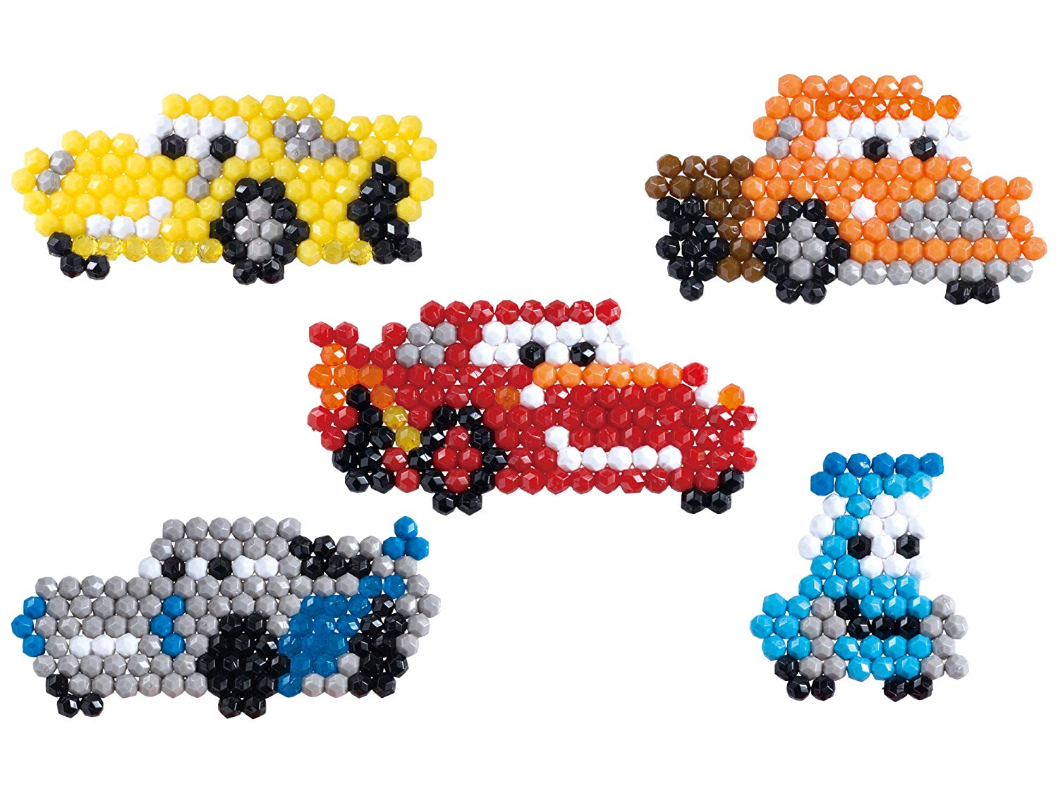 lightning mcqueen aquabeads