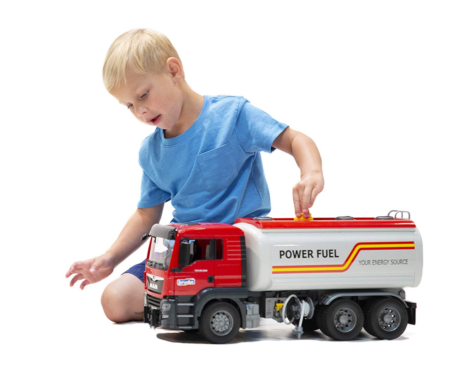 BRUDER MAN TGS Tankwagen 03775 Transparent