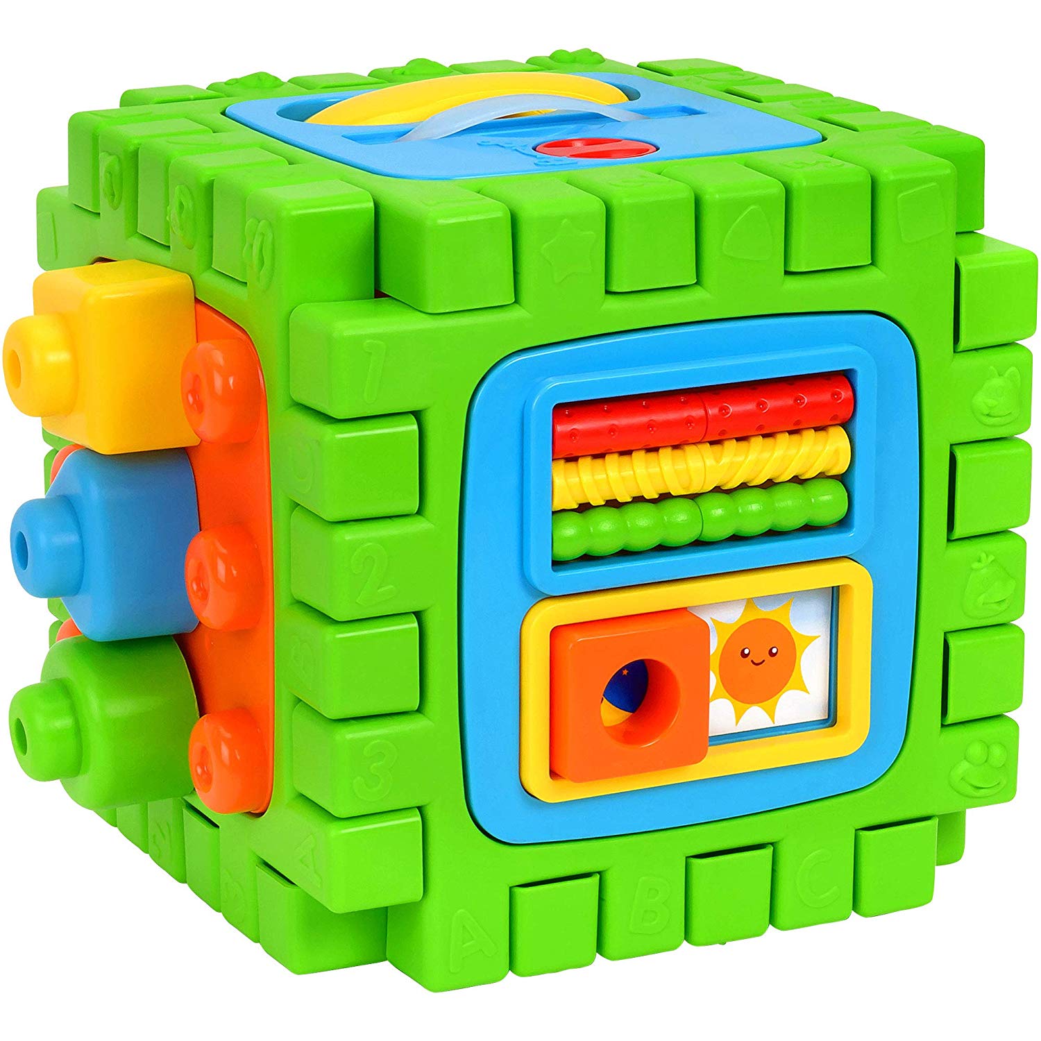 Musical Cube GLOBO 05223 Vitamina G Multiactivity Musical Cube Light/Sound, Multi ...
