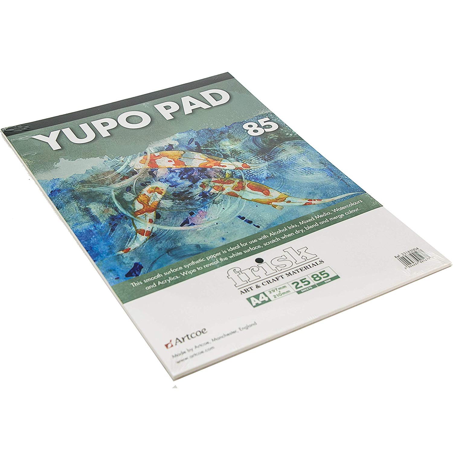 thumbnail image 2 of YUPO Synthetic Paper Pack - 10 Sheets A4 White 85gsm For Alcohol Inks & Watercolors 2 of 13