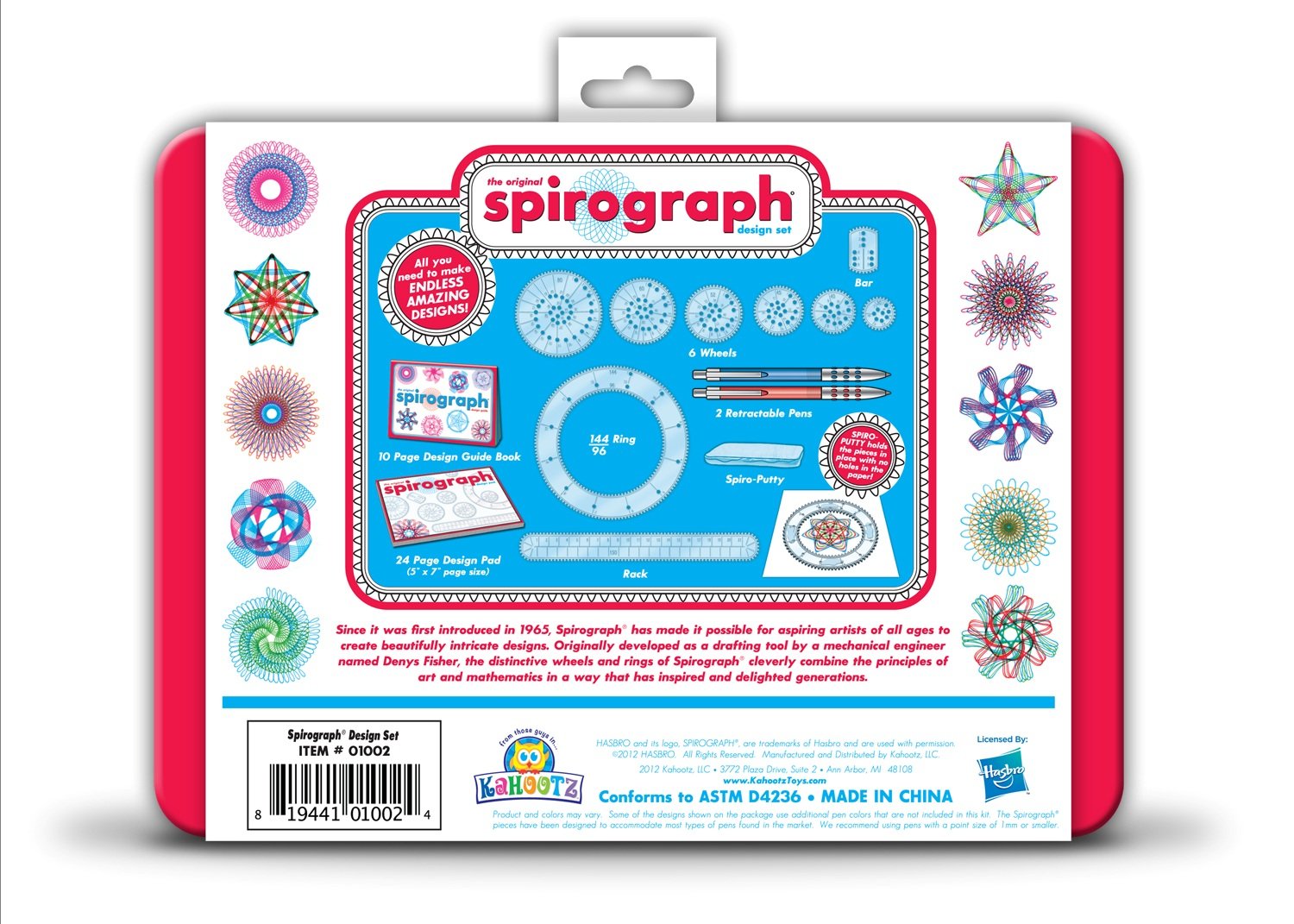 Spirograph Design Tin Set - Image 2