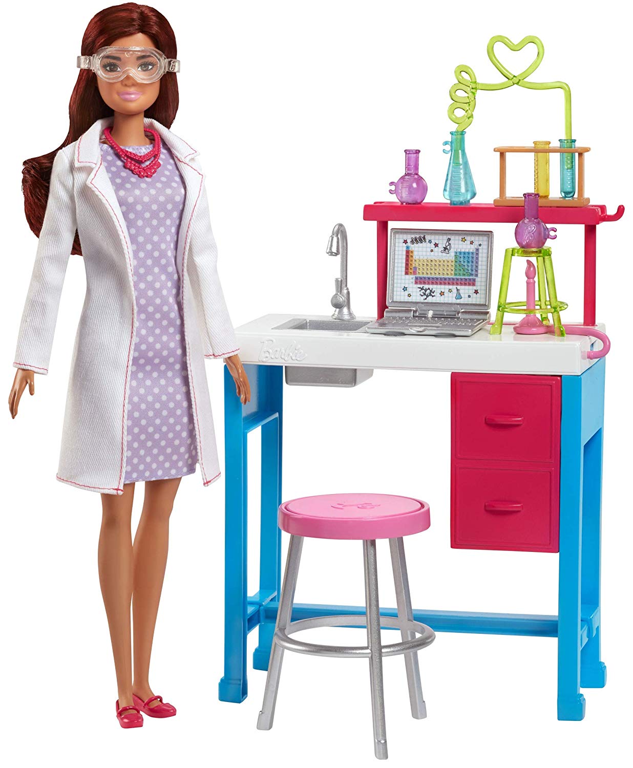 Barbie FJB28 Science Lab Playset TopToy