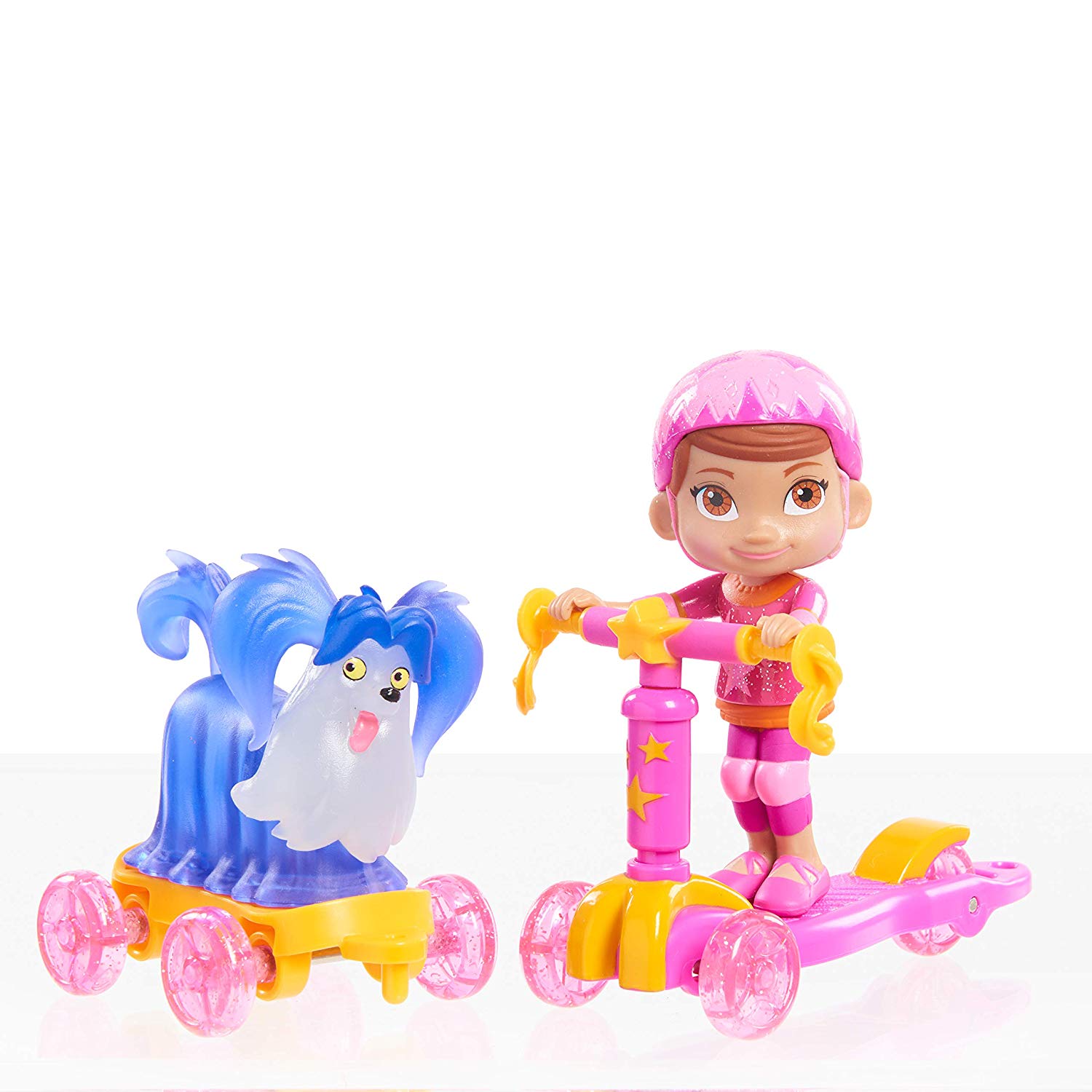 Vampirina JPL78117 Poppy and Wolfie Spooky Scooter Set - Image 4