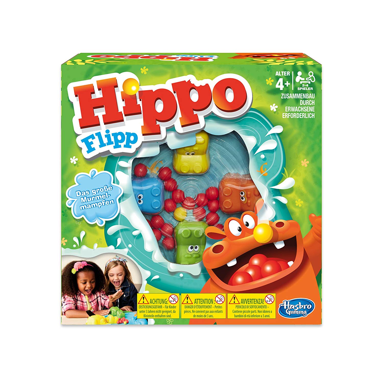 Hasbro Spiele 98936398 Hippo Flipp Gioco per l Asilo