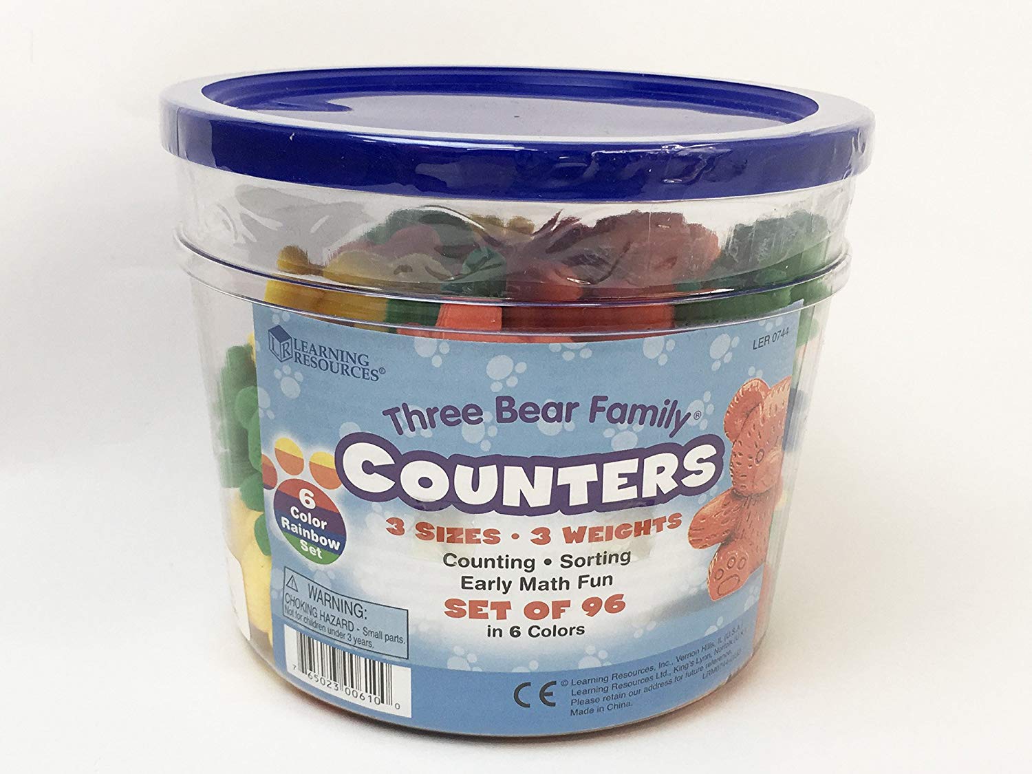 Learning Resources The Original Three Bear Family Basic Six Colour