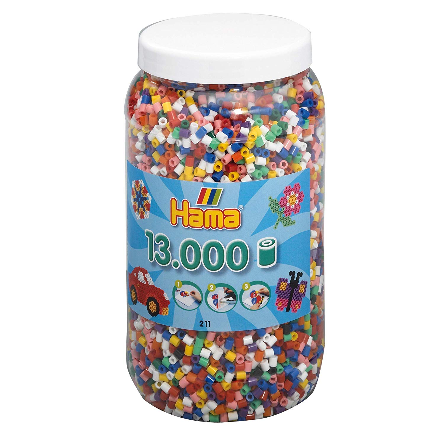 Beads Solid Mix in Tub