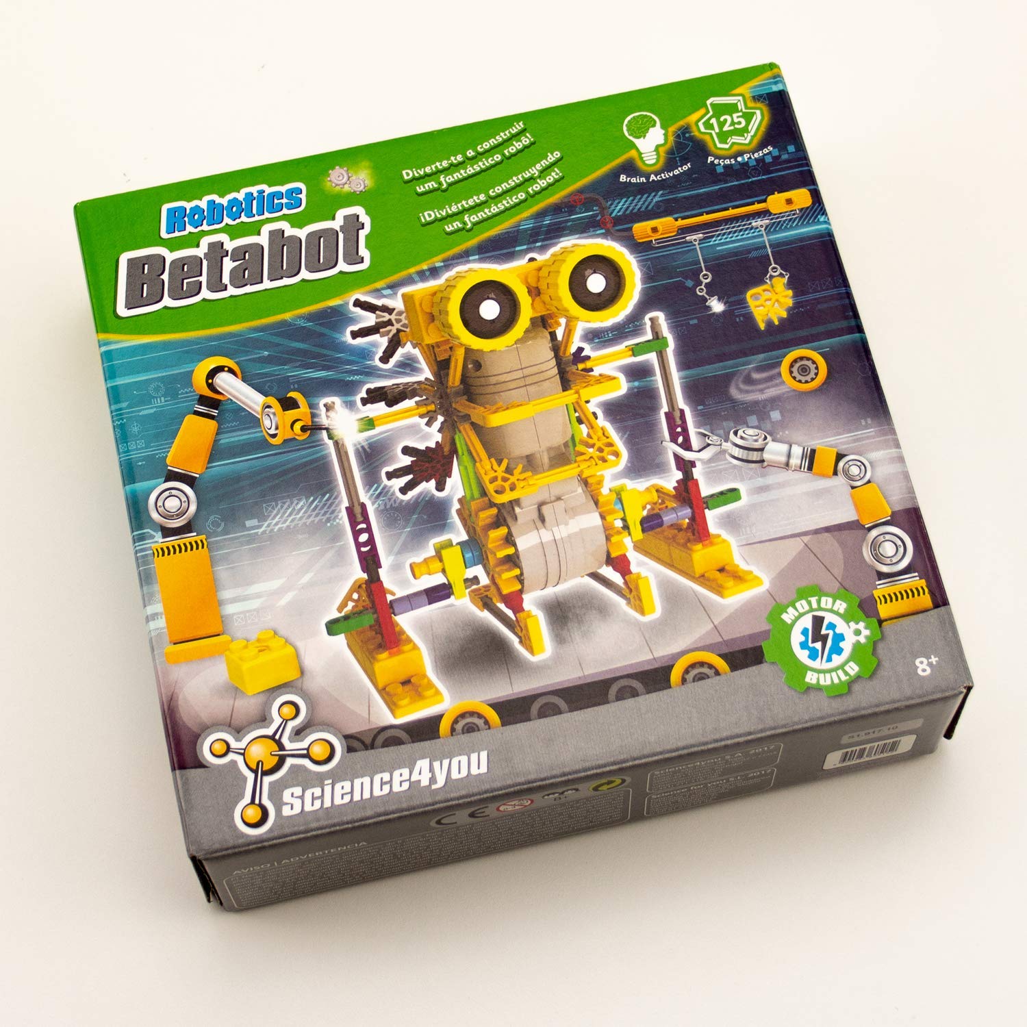 Betabot Robot Building Kit for Kids 8-14 Years Build Your Own 